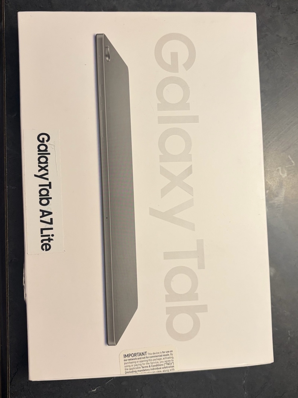 Samsung Galaxy Tab A7 Lite Tablet in Silver Finish